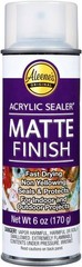 Spray Finish 6oz Acrylic Sealer, 6 Ounce (Pack of 1), Clear-Matte