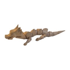 Wooden Dragon Artist’s Model Articulated Jointed Posable Figure Drawing 11″ Long