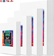 Canvas Boards for Painting – 24 Pack – Art Supplies Paint Canvas 5X7, 8X10, 9X12