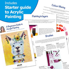 ® Premium Acrylic Paints Set, 24 Colours