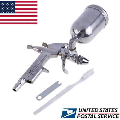 Mini Magic Spray Gun Sprayer Airbrush Alloy Painting tool 0.5mm Nozzle 150ml set