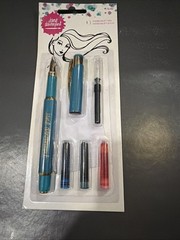 Jane Davenport Inkredible Pen Fountain Pen Plus 3 Cartridges