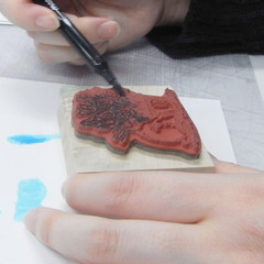 Marvy Marker Le Plume II – Dark Grey, Fine Brush Tip, Suitable for Rubber Stamp