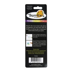 Thornton’s Art Supply Colorless Blender Pencils 6 Count for Seamless Blending