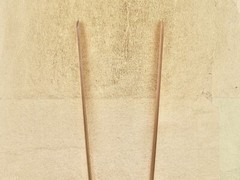 Hakubashi (20cm) Flat-Tip Bamboo Tweezers For Traditional Japanese Kintsugi