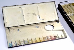 Vintage 1920’s H.Schmincke & Co. Dusseldorf Watercolor Palette – Extremely Rare