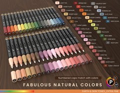 36 Acrylic Paint Pens Set for Rock Painting, Canvas, Mugs, Wood, Fabric, Metal