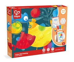Hape Color Mix Painting – Activities and Art Supplies 0.5 Liters, Multicolor