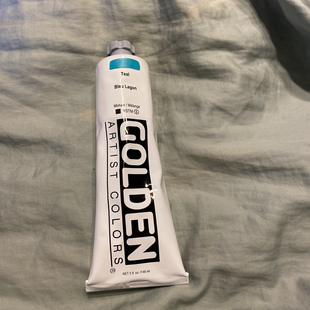 GOLDEN Heavy Body Acrylic 5 oz Tube – Teal