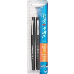 Paper Mate Flair Pen Point Guard Tip 3x 2/PK Black 8432452PP – 6 PENS QUICK SHIP