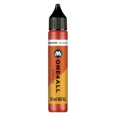 ONE4ALL Acrylic Paint Refill ONE4ALL Paint Marker Traffic Red 30ml Bottle 1 E…