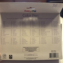 Pentel Color Pen Set, 36 Assorted Colors (S360-36) Office Product