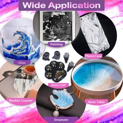 Black Pigment Paste, 4.23oz/120g Epoxy Dye High Concentrated Epoxy Resin Colo…
