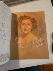 VINTAGE ” PORTRAITS AND HOW TO DO THEM ” ART INSTRUCTION BOOK by WALTER FOSTER