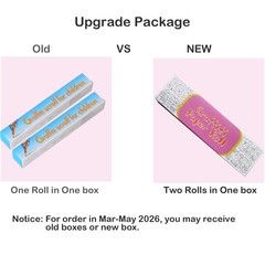 2 Pack Coloring Paper Rolls for Kids, Sticky Large Children Drawing Paper Roll,