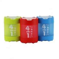 NEW! Kum 4 Hole Pencil Sharpener with Barrel – for 7-11mm Diameter Pencils