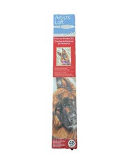 Artists Loft Paint By Number Kit German Shepherd 16×20 48 Piece Set Intermediate