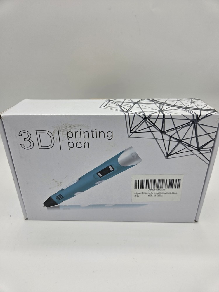 12 Color 3D Printing Pen Set 3D Drawing Pen with Led Display Filament Kid Gift