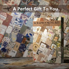 Vintage Junk Journal Supplies Aesthetic Journaling Kit, Scrapbook Papers Stic…