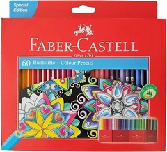 Faber Castell Premium Color Pencils, 60 colour