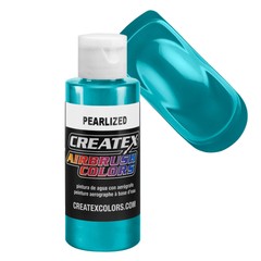 2oz Createx Pearl Turquoise 5303 – 2Z Airbrush Paint Color