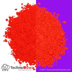 Fluorescent Powder, ROCKET RED – UV Reactive Powder / Pigment
