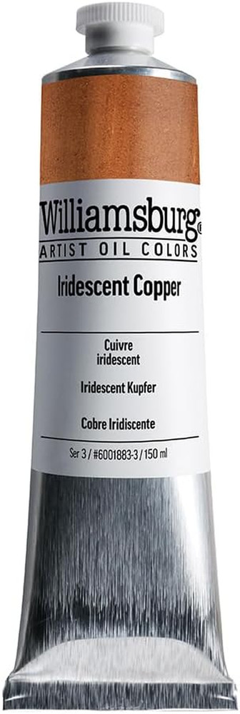Artist Oil Colors by GOLDEN, Iridescent Copper, 150 Ml Tube, Professional Oil Pa