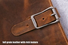 Personalized A4 sketchbook cover Leather 9×12 sketchbook Strathmore cover case