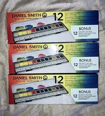 Daniel Smith Extra Fine Watercolor Paint Sets Lot Of 3 -NEW