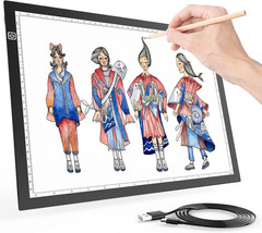 A4 Light Box for Tracing, Light Pad for Diamond Painting, Light Board