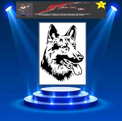 GERMAN SHEPHERD stencil Template Airbrush Paint #2