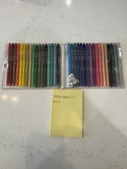 Pentel Color Pen COMPLETE Set of 36 Colors Fine Point S360-36 Tested Vintage