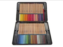 Marco Renoir Fine Art 48TN Watercolor Pencils – 48 Colors Artist Drawing Set