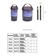 Flashy Gel Based Marker with Soft Tip Perfect for Smooth Writing and Coloring