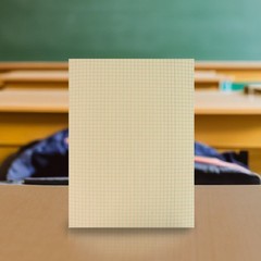 500-Pack 9×12 Inches Manila Graph Paper with 1/4 Inch Rule for School Math