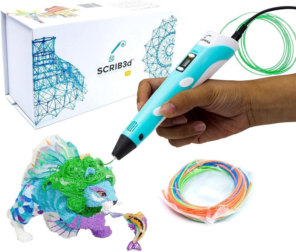 SCRIB3D P1 3D Printing Pen w/ PLA Filament