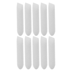 20Pcs Durable White Paint Marker Nibs Polyester Fiber Replacement Tips for Pens
