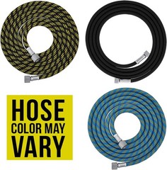 Durable 10 Ft Nylon Braided Airbrush Hose with 1/8″ Fittings – Color May Vary