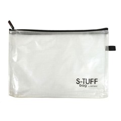 EXTRA TOUGH REINFORCED ZIPPED CLEAR PROTECTIVE STORAGE POUCHES S-Tuff Bags A4/A3