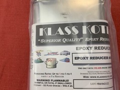 Klass Kote Reducer Thinner #500 32 Ounce Quart Can