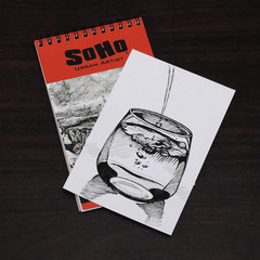 Softcover Drawing Pad – 14″X17″, 12 Pack W/288 Sheets Total – 92 Lbs/150Gsm, Mix