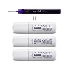 Empty Copic Wide Markers Clear Blanks for Art and Craft Projects