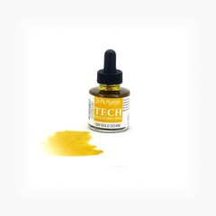 TECH Drawing Ink 1.0 Oz Gold Ochre 12W PigmentBased Technical Artist Fluid