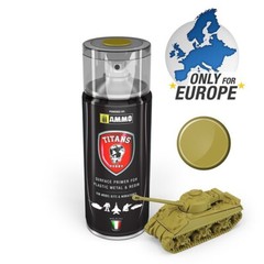 AMMO by MIG Sprays – TITANS HOBBY: DESERT YELLOW MATT PRIMER