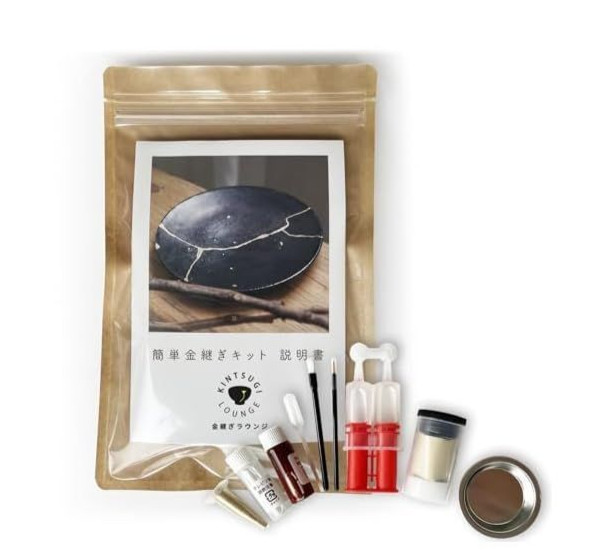 Kintsugi Repair Kit Food Safe Japanese Ceramic Repair Starter Simple Kit New