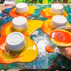 100% Silicone Pouring Oil – 6oz Cell Creation Medium for Fluid Art Masterpieces