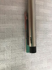 Lamy Mechanical Pencil Chrome and Black