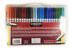 Sargent Art 50-Count Fine-Tip Washable Markers – Vibrant Assorted Colors, New