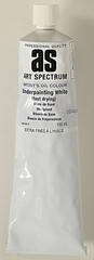 ART SPECTRUM Artist Oil Paints 150ml. – UNDERPAINTING WHITE – UNUSED