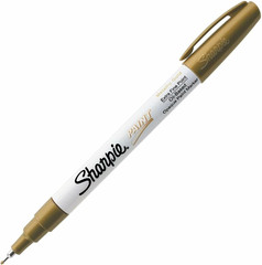 Paint Markers, Extra Fine Point, Metallic Gold Ink